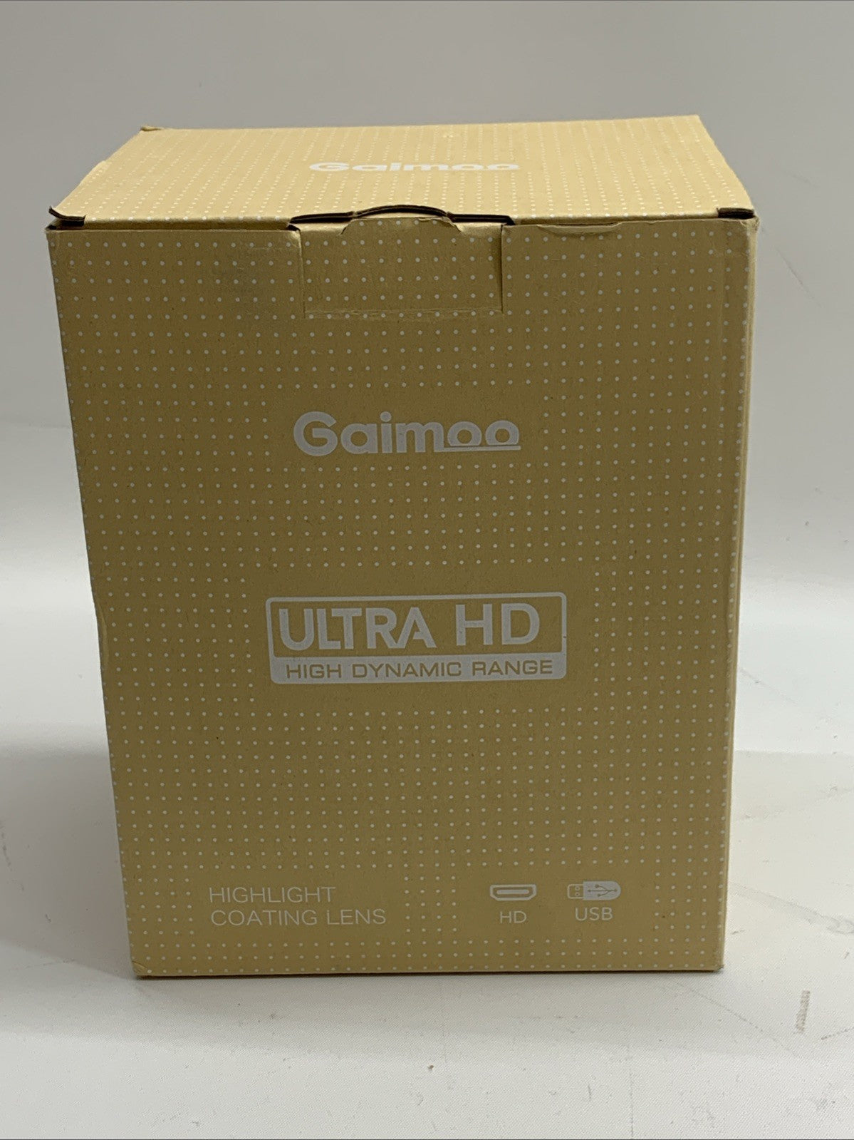 Gaimoo Home Business Cinema Theater Portable Projector WiFi Bluetooth GM200 Whit