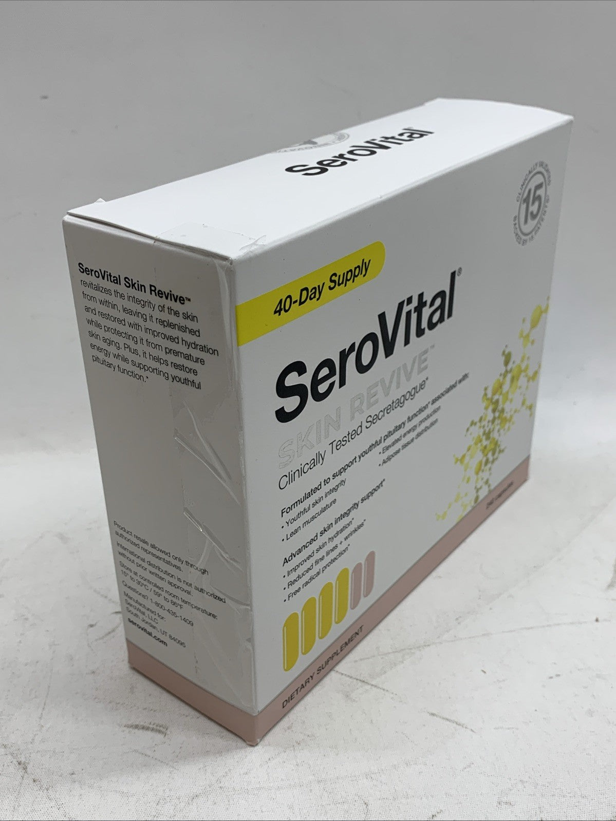 SeroVital Skin Revive 240-count 40 Days Supports Skin Hydration, Energy, Immune