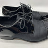 Man's Oxfords Stacy Adams Pharaoh Cap Toe Oxford 9M Black Lace-up Formal Shoes