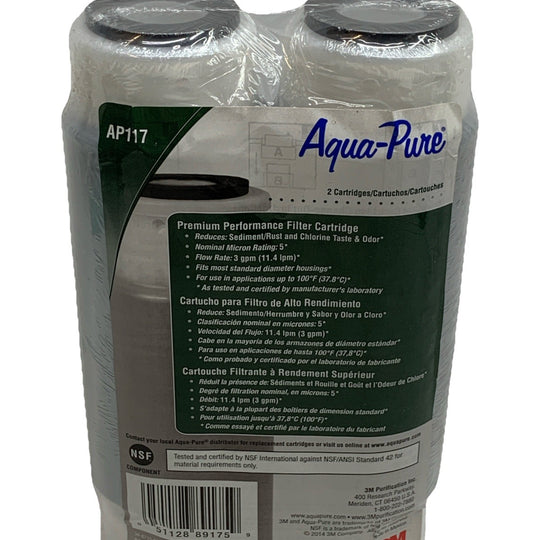 Aqua-Pure AP117 Whole House Standard Diameter Replacement Filters (Pack of 2)