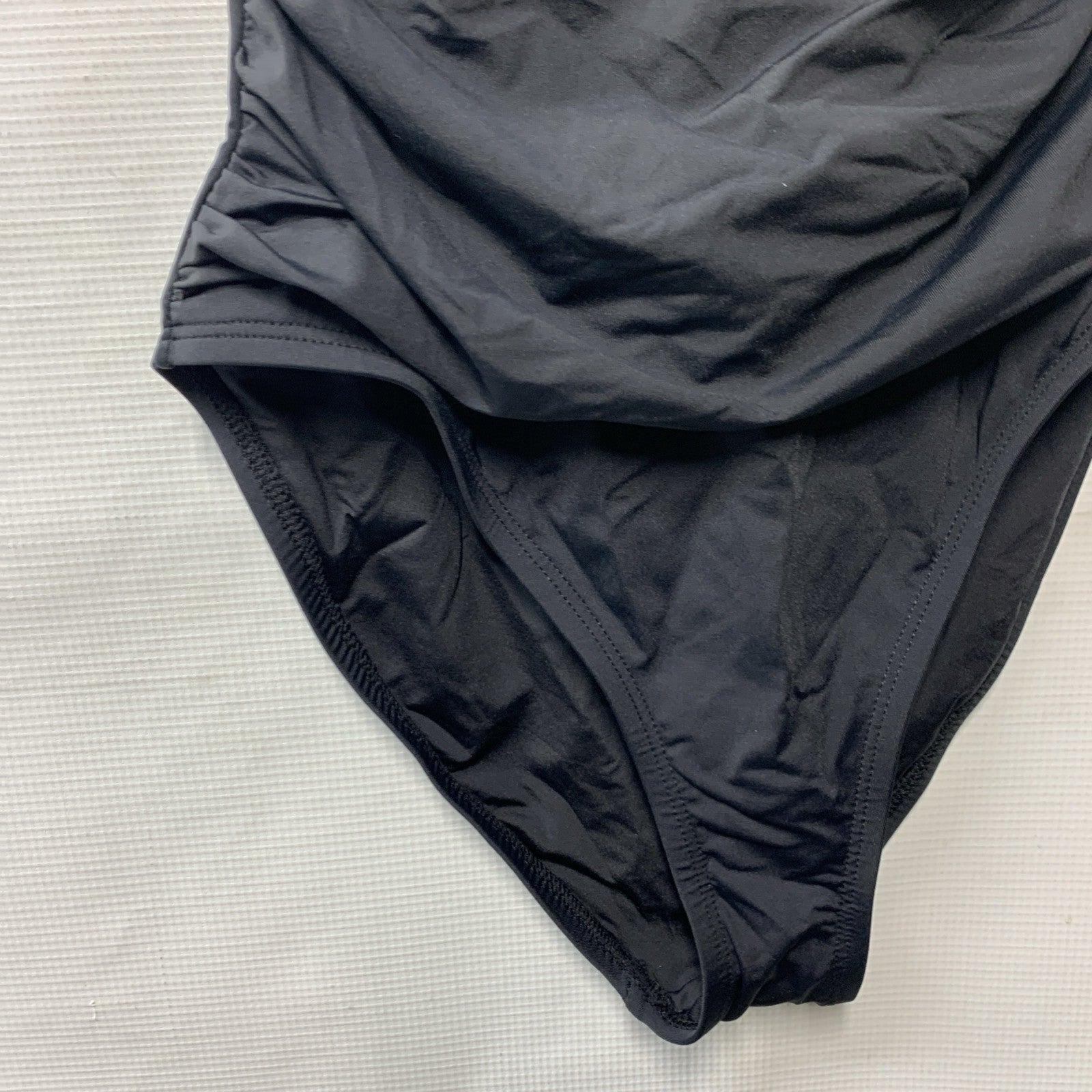 La Blanca Women's Standard Island Goddess Lingerie One Piece Swimsuit, Black, 6