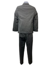 Van Heusen Boys' Big 2-Piece Formal Suit Set Tuxedo Pants Mini VHSDE05F Black 16