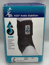 Med Spec 264015 ASO Ankle Support Stabilizer Black Large for Ankle Injury Sprain