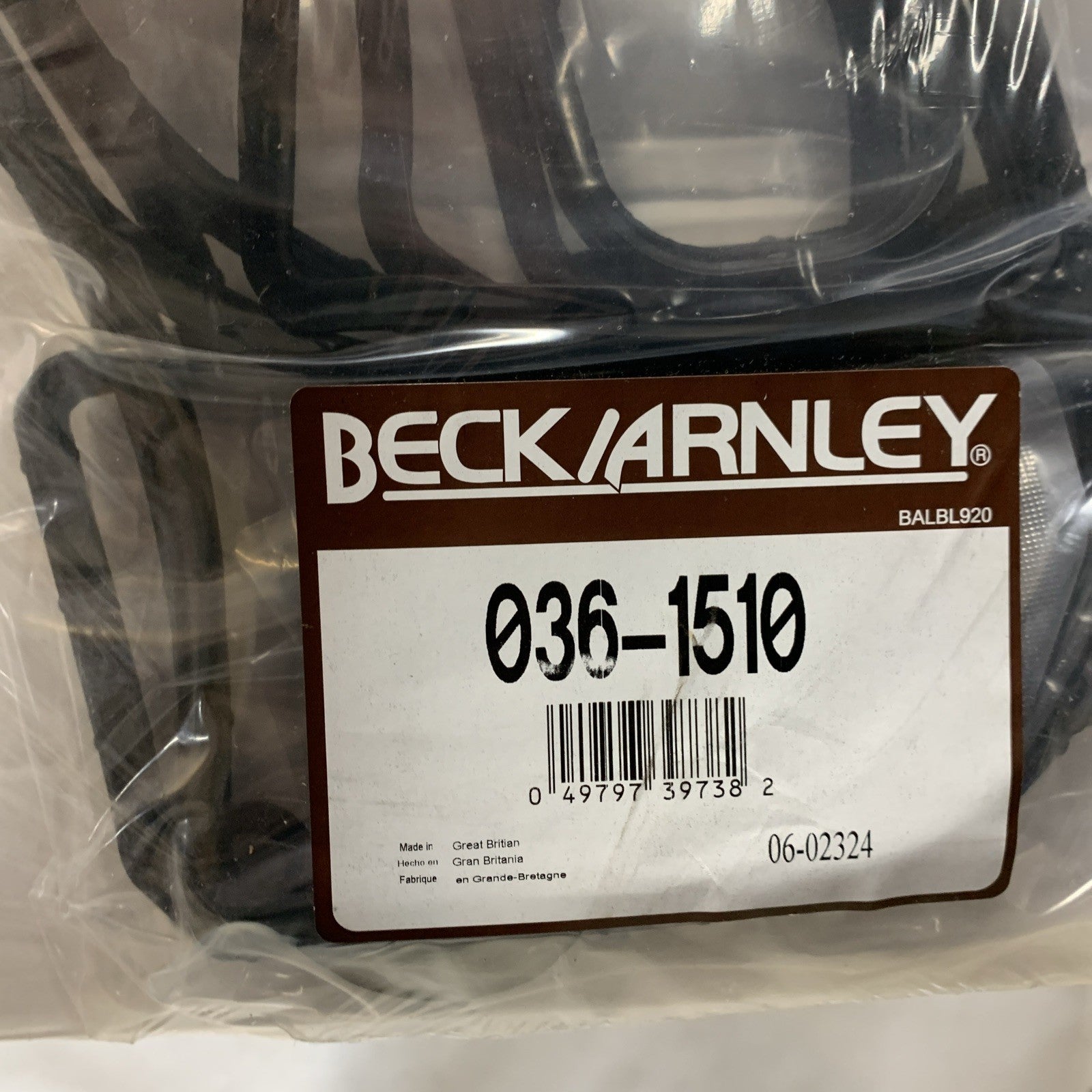 Beck/Arnley Engine Valve Cover Gasket Set 036-1510 Durable Protection High Quali