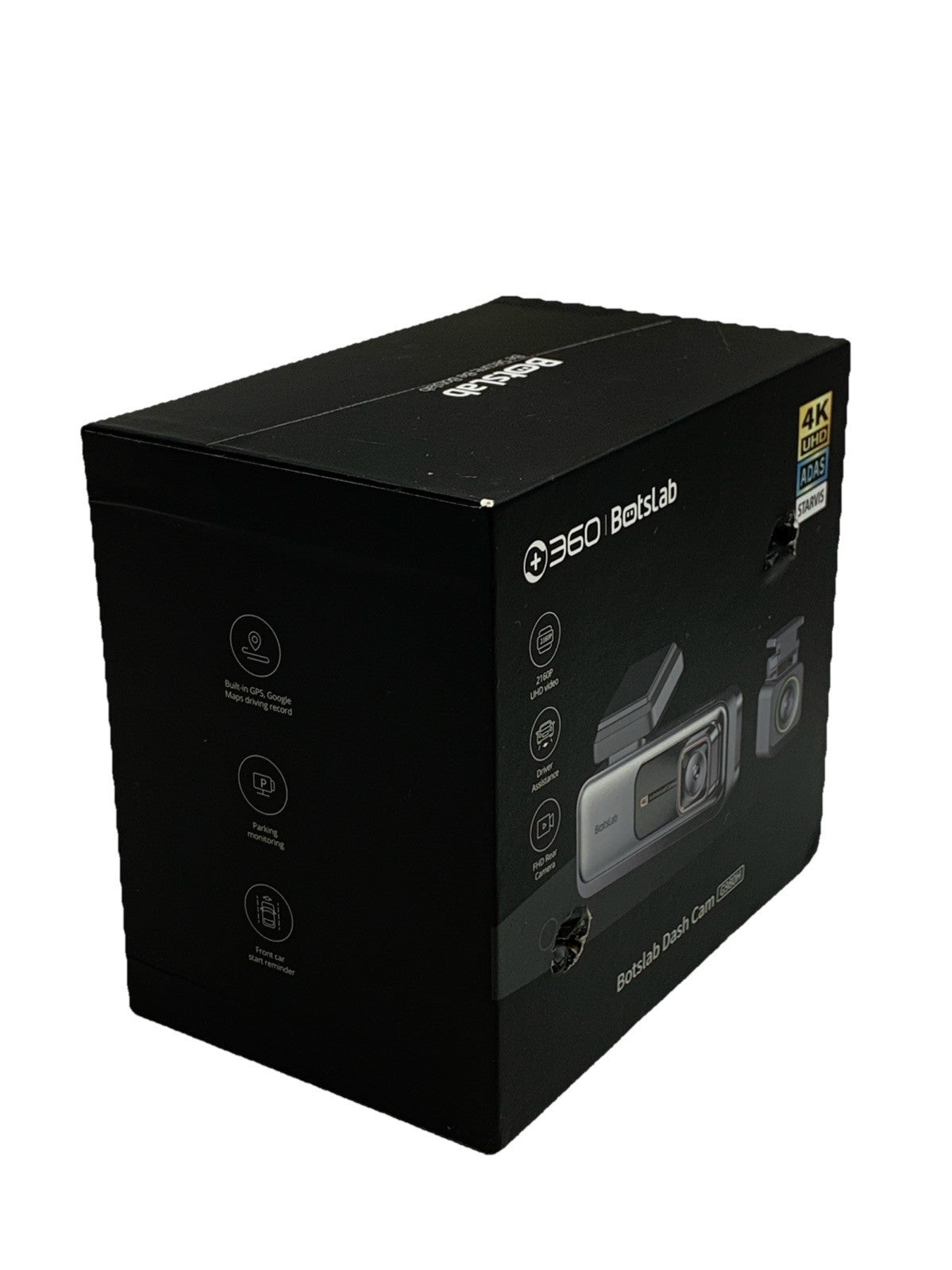 4K Dash Cam Front and Rear, Botslab; Ultra Wide with ADAS, Night Vision. G980H