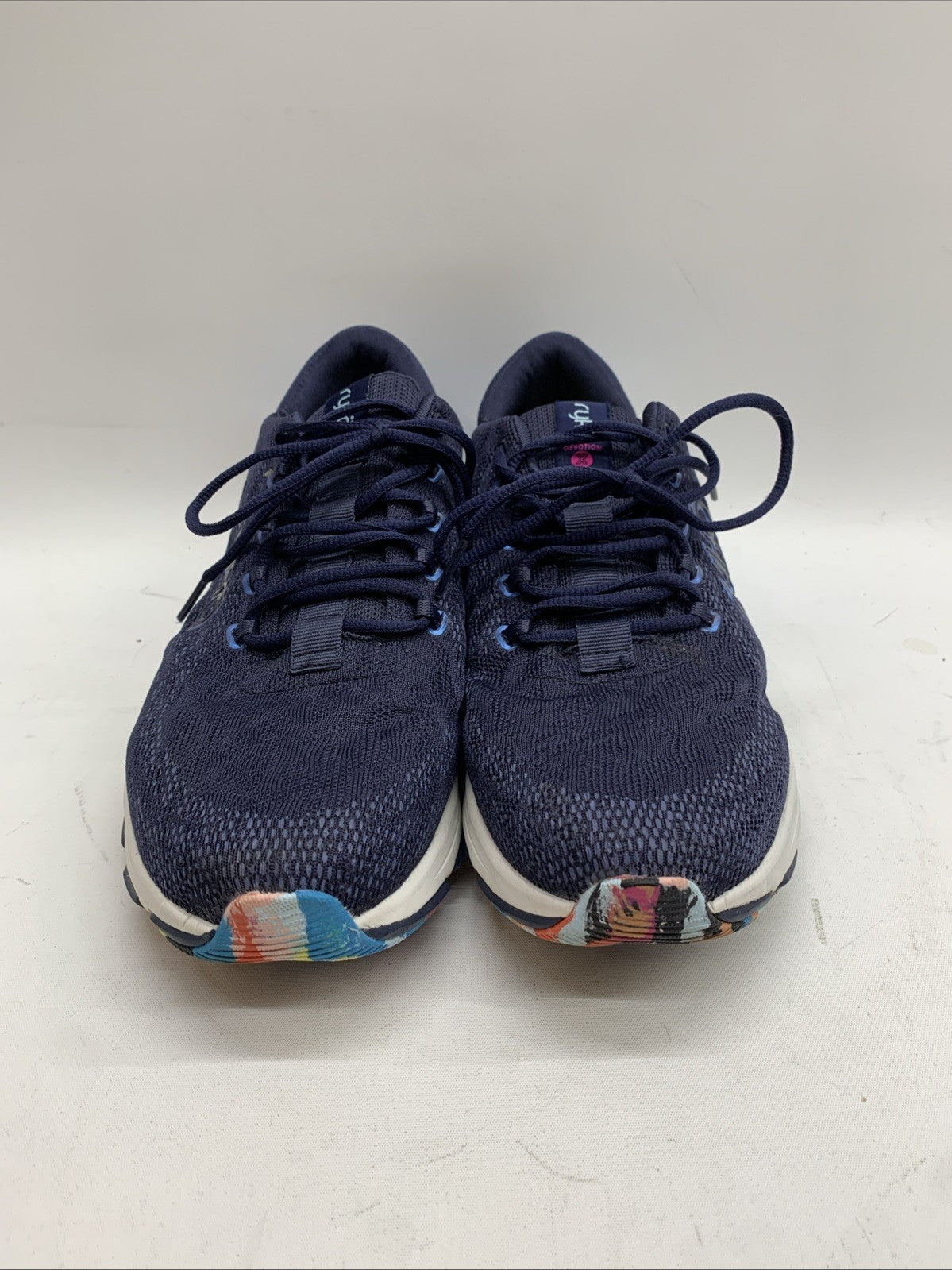 Ryka Women's Devotion X Blue Walking Shoes Size 9.5W 901263 Lace-up Sneaker