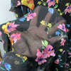 Guess Midnight Fields Women Maxi Dress Size 14 Floral Print Sleeveless V-neck