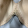 DELIMIRA Plus Size Seamless Lightly Lined Full Coverage T-Shirt Bra Sz 38F Beige