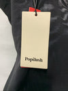 Popilush Shapewear Bodysuits Lace Corset Tops Tummy Control Size Large Black