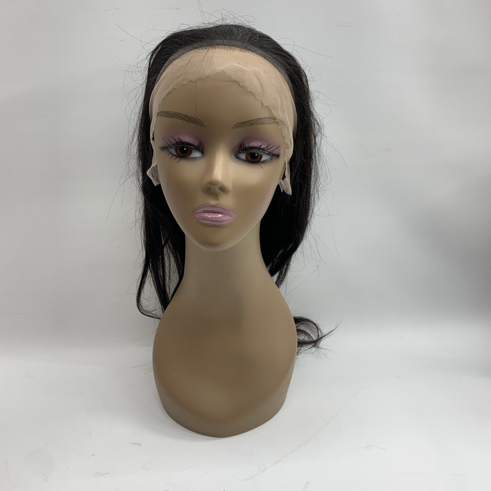 13x6 Women Lace Front Wigs Human Hair 200 Density Straight HD Lace 26 Inch Black