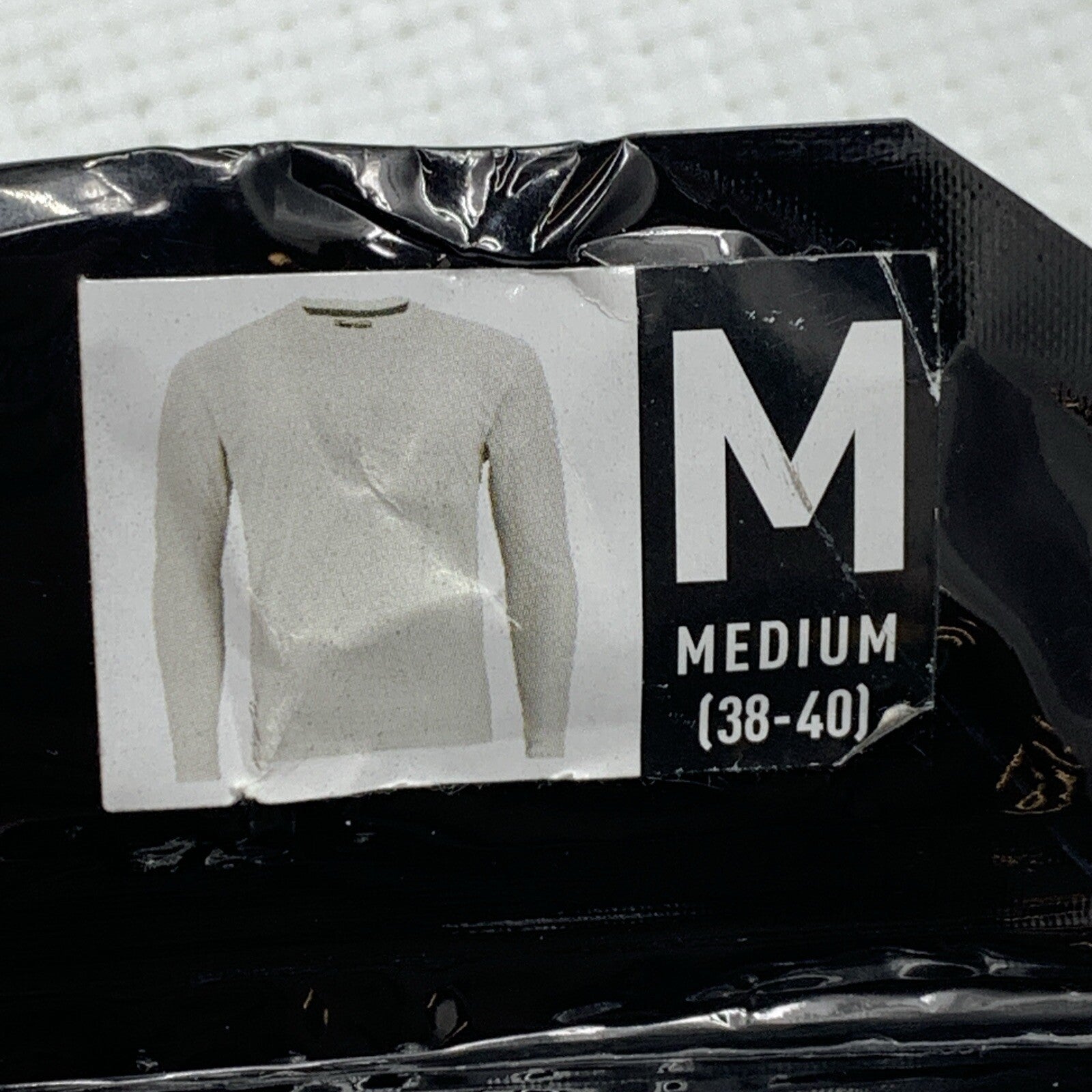 Adidas Breathable Mesh Long Sleeve Shirt Size Large White RN#90288 Activewear