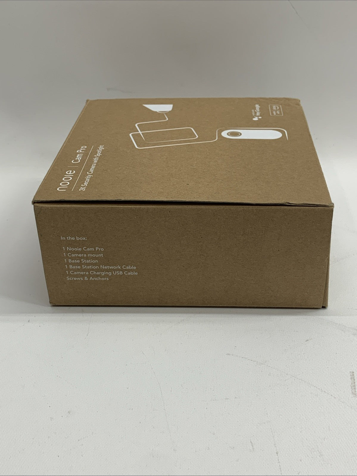 nooie Pro Cam, 2K Security Cameras Wireless Outdoor Spotlight Mic Night Vision