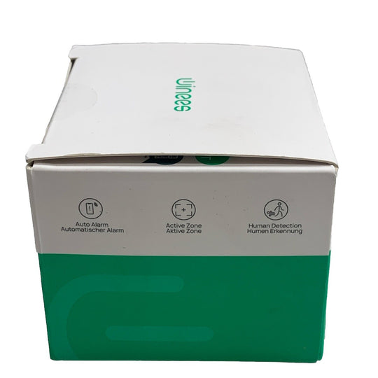 Winees M3+ 4MP Indoor/Outdoor Home Security Camera White with 4CCT Spotlight