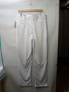 Champro Triple Crown Open Bottom Men's White Baseball Long Pant Size Adult Large