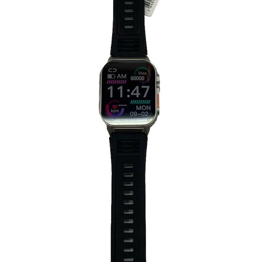 Welly Merck Smart Watch Black Touch Screen Fitness Tracker Pedometer Monitor