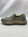 Skechers Respected-Fallston Slip-Ons Men's Size 8.5 Canvas Goodyear Grip Taupe