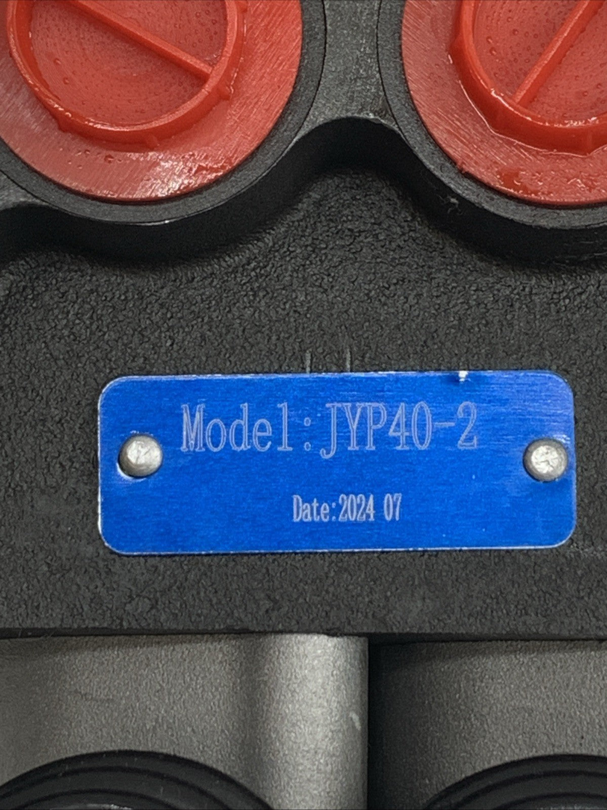 2 Spool Hydraulic Directional Control Valve 11 GPM, Double Acting Cylinder Spool