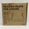 Rent a Coop Brooder Heating Plate BP-25 Black/Red for 15 Chicks 12w 10