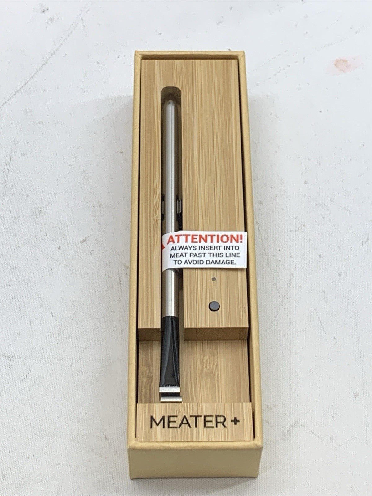 MEATER+ Plus Wireless Smart Meat Thermometer Treager MT-MP01 for BBQ, Grill
