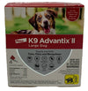 Elanco K9 Advantix II Ticks Treatment for Dog Large Dog 21-55lb 4 Monthly Doses
