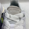 Lacoste Women's Carnaby Platfrom Sneaker White/Off White Lace-up Shoes Size 8.5