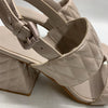 Karl Lagerfeld Paris Women’s Everyday Helled Sarina Sandal In Dune Pink Size 9