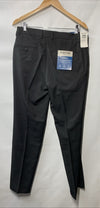 Kenneth Cole Reaction Recycled Micro-check Trouser Flat Front Dress Pant 32Wx32L
