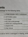 ASUS Prime B550M-A WiFi II AMD Micro ATX Motherboard with PCIe 4.0, WiFi 6, ECC