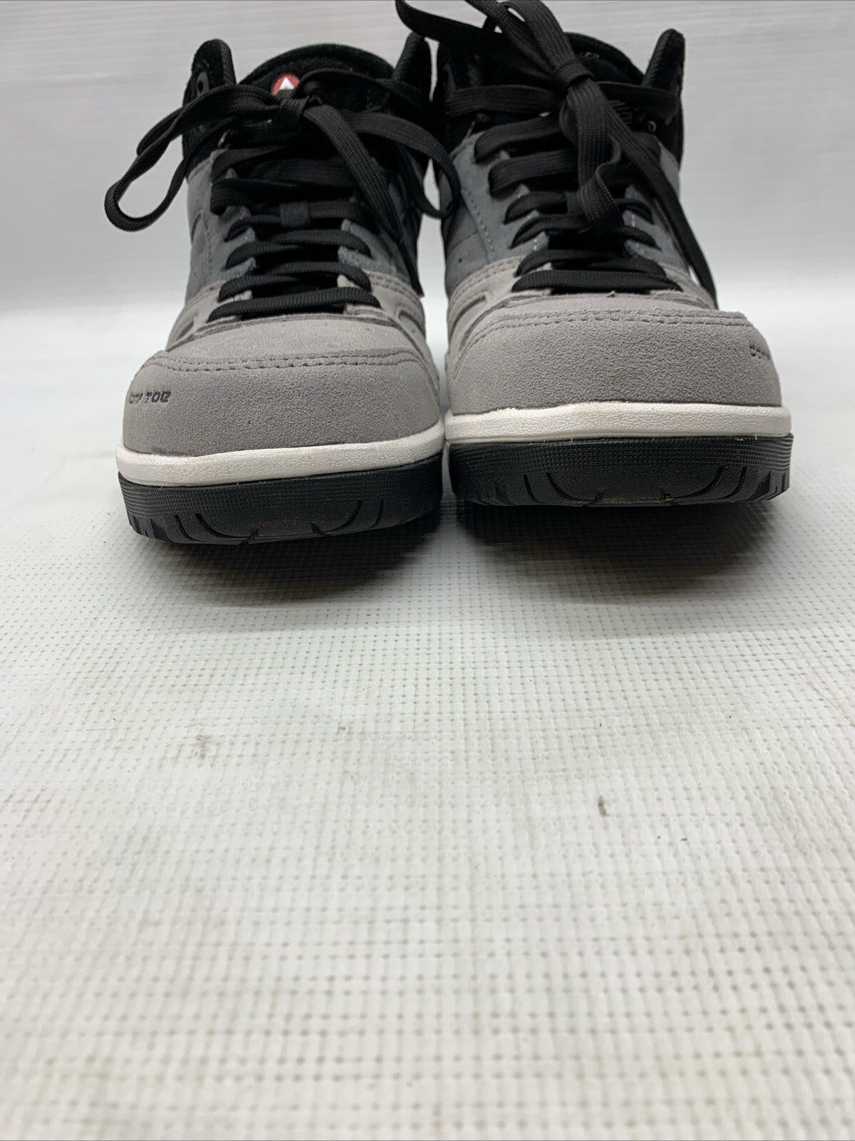 Airwalk Safety Mens Mongo Mid Composite Toe 8.5EE Work Boot Grey/White AW6351