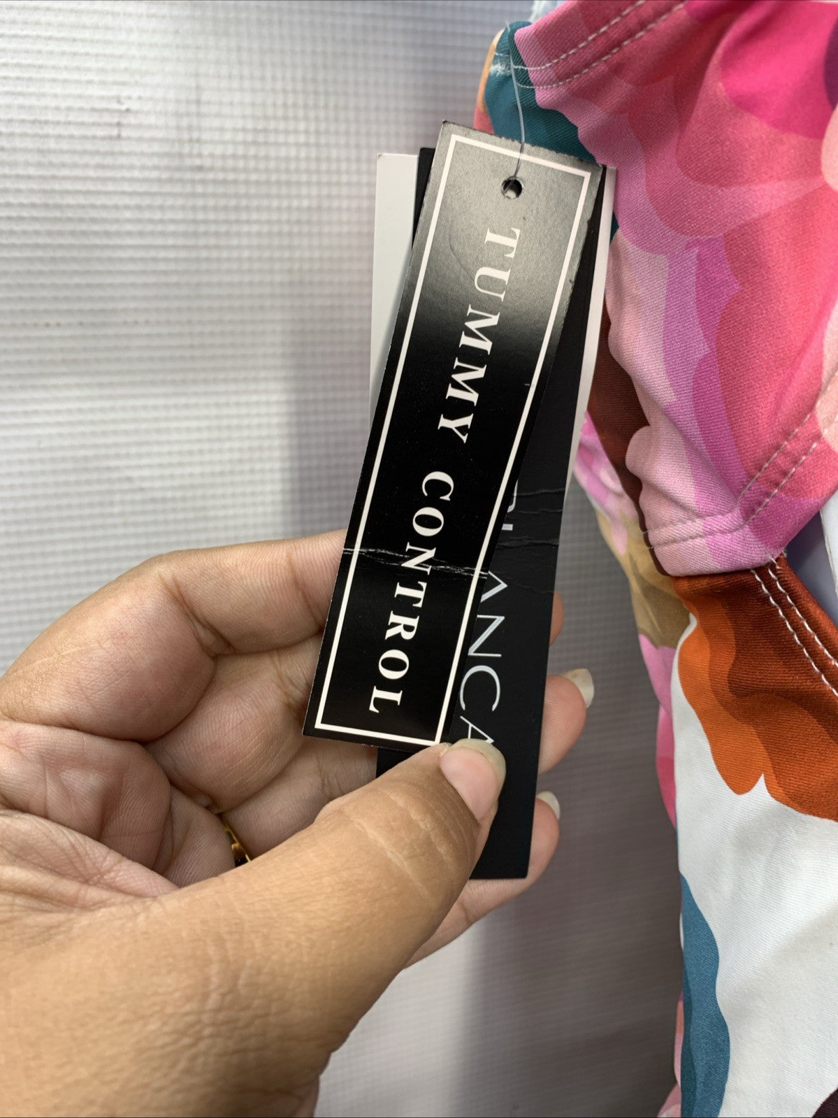 La Blanca Floral Rhythm Bandeau Mio (Multi) Womens Swimsuits One Piece Size 8