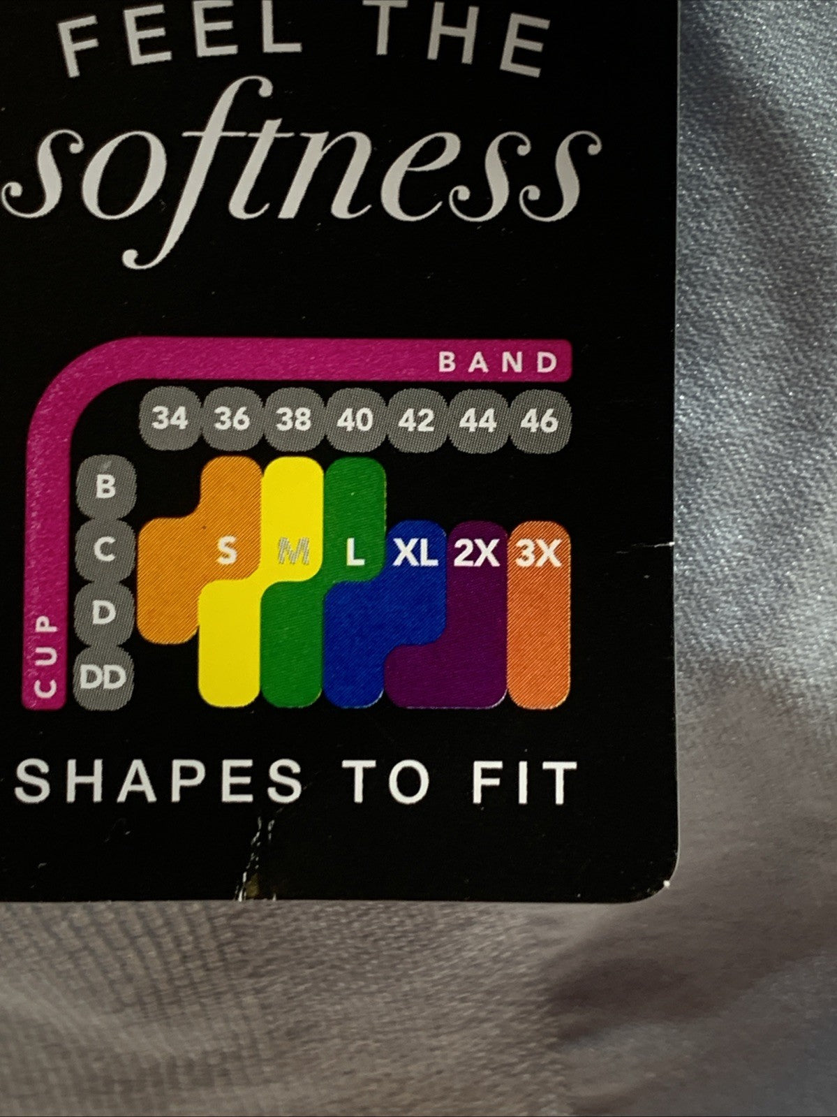 Bali Women's Wireless Bra Comfort Revolution Seamless Light Blue DF3484 Size 2XL