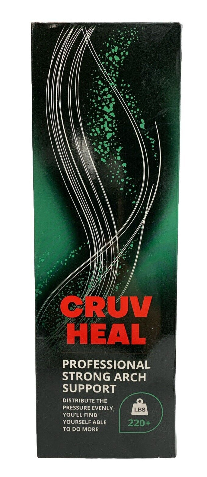 Cruv Heal Work Arch Support New Insoles Men Women XL 220+ LBS Cut to Fit Ortho