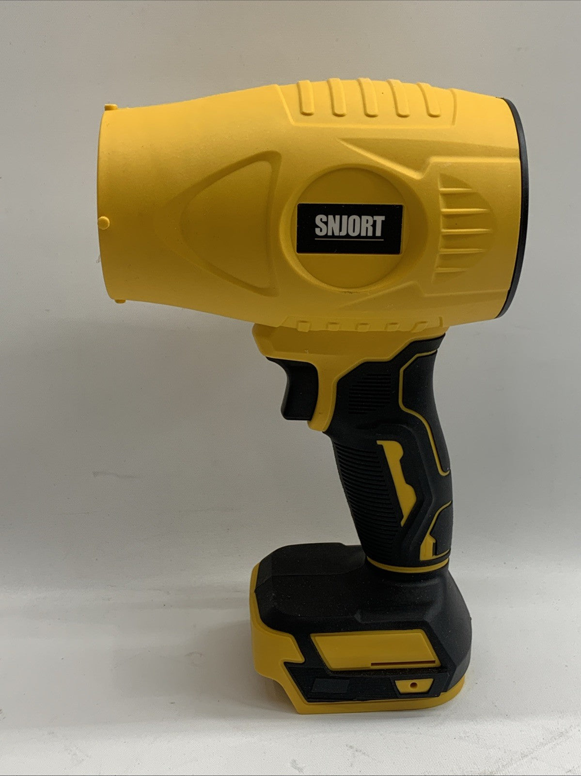 Leaf Blower Cordless with Battery and Charger 300,000 RPM Extended Nozzle Yellow