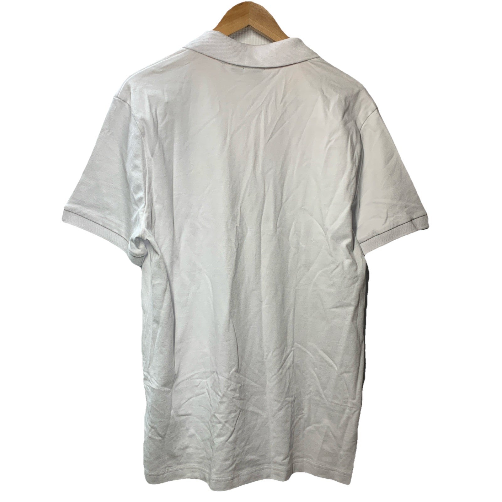 Boss Hugo Boss Men's Slim Fit Stretch Short Sleeve Polo Shirt XL White Collared