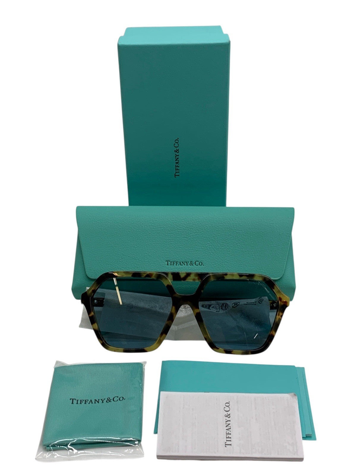 Tiffany & Co. 4198 8064/80 140 2n Tortoise Authentic Frames Sunglasses 58-17