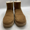 UGG Mini Big Kids Classic Boots in Brown Chestnut Size 5 K/1157732K Side Zip