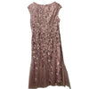 Alex Evenings Women's Embroidered Cocktail Dress Wedding Guest Cap Sleeve 10P