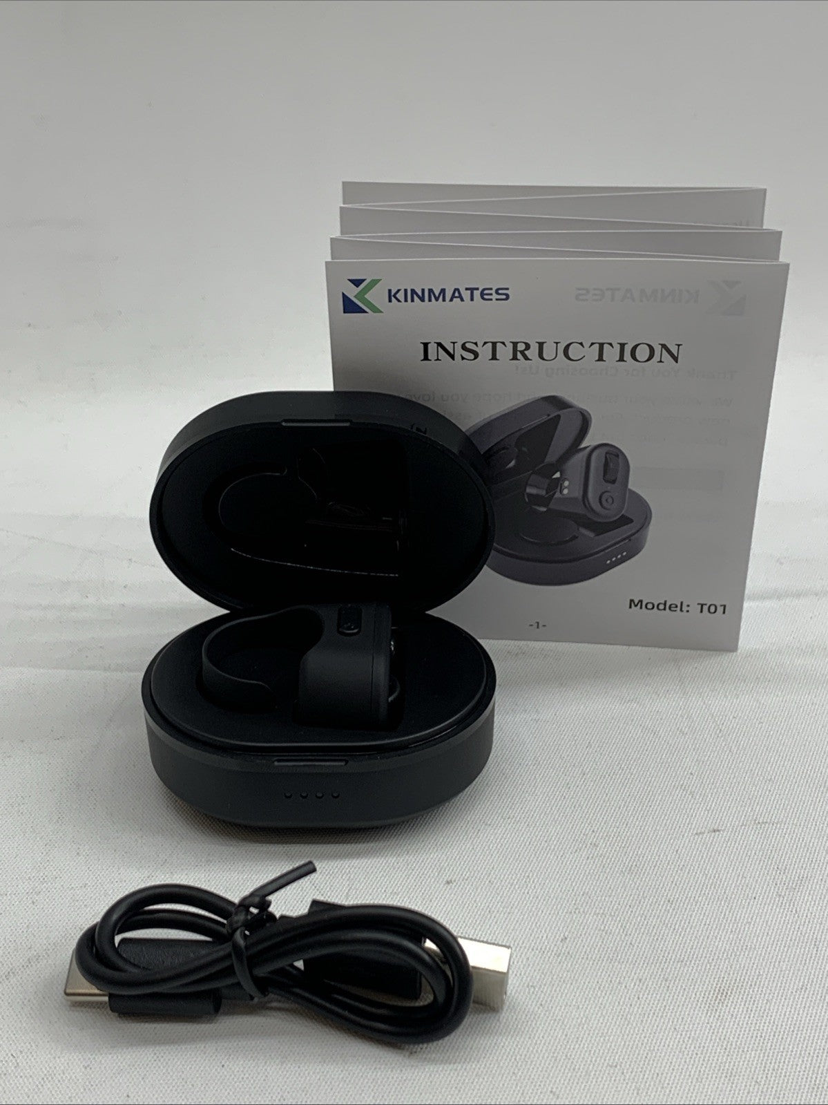 KINMATES Tiktok Scrolling Ring Page Turner for Kindle App Remote Control Black