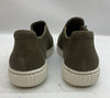Clarks Womens Caroline Grace Shoes Olive Suede Size 8.5M Round-toe Comfort Flats