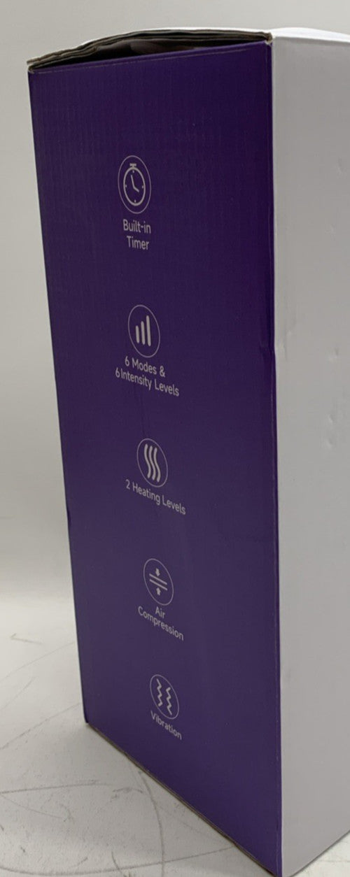 Hand Massager 6 Modes 6 Intensities Hand Massager with Heat & Compression Black