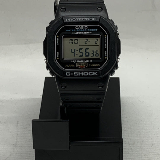 Casio G-Shock 3525-DW/5600UE Men's Digital Wristwatch Stainless Steel Back Black