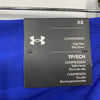 Under Armour Women's Heatgear Bike Shorts Size XS Blue Compression High Rise