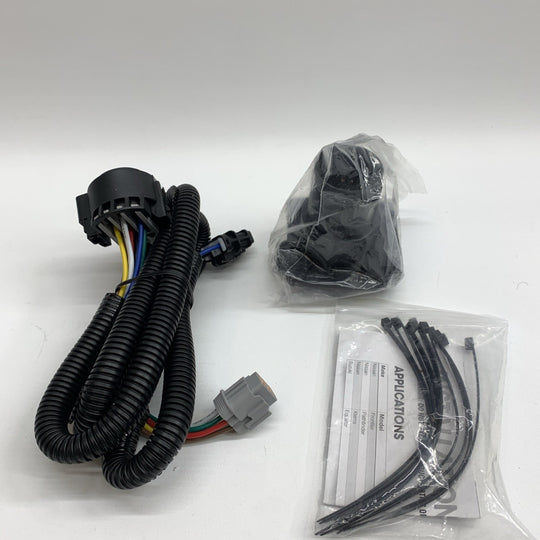 Wsays 7-Way RV Blade Trailer Wiring Harness Plug & Play Compatible With Nissan
