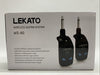 LEKATO 2.4Ghz Wireless Guitar System with 4 Channels Wireless Transmitter Rec