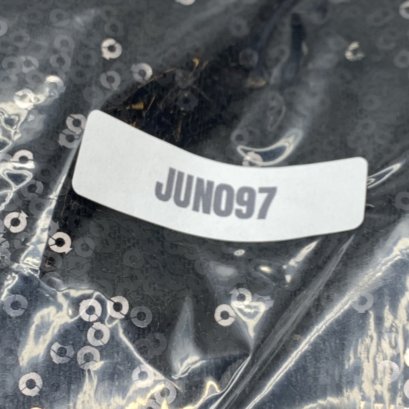 Hanna Nikole Women's Plus Size Velvet Side Slit Sequin Dress V Neck - Size 20W