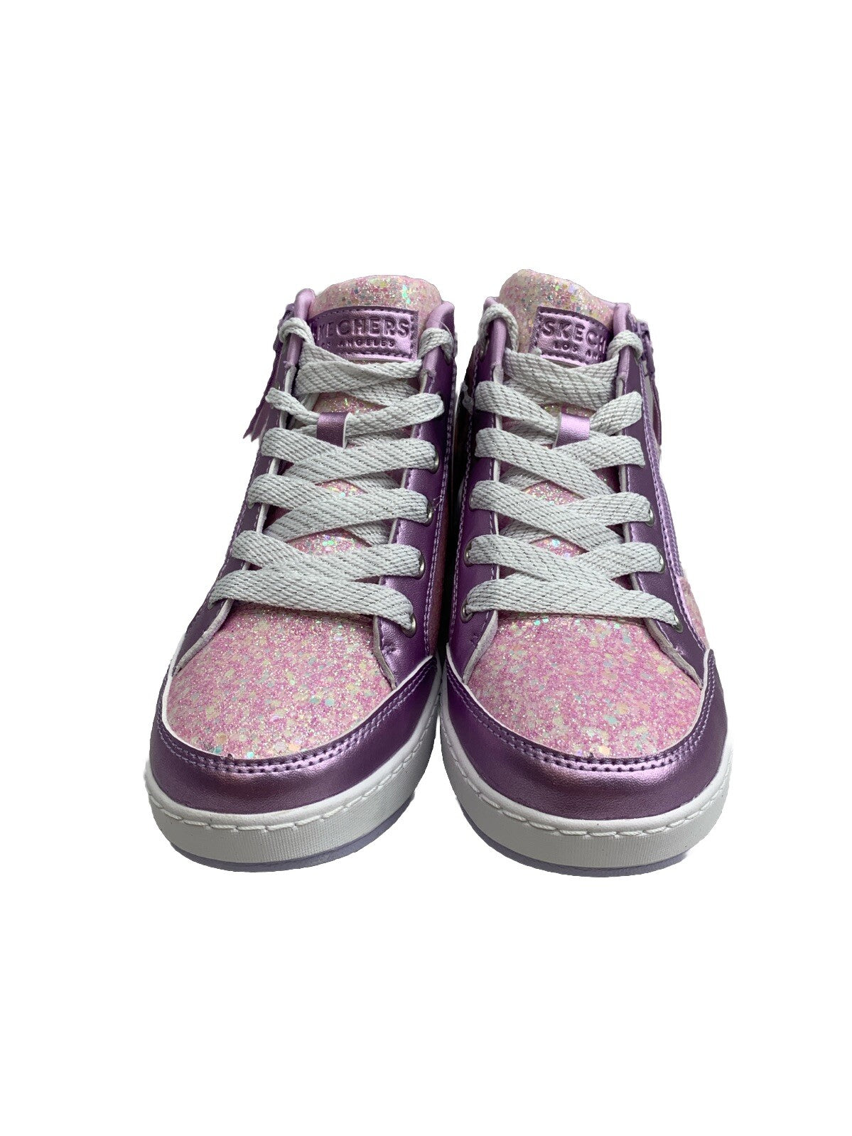 Girl's SKECHERS KIDS Shoutouts 2.0 Glitter Queen 310645L Little Kid/Big Kid 4.5