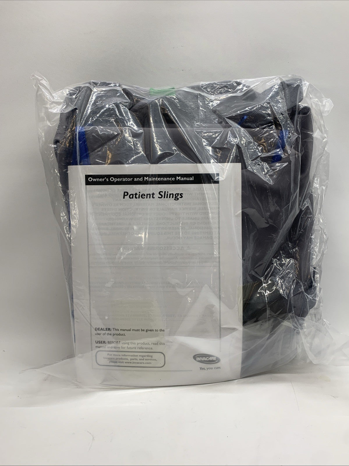 Invacare 2485949 Premier Universal High Sling Patient Lift Polyester Fabric XL