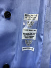 Van Heusen Dress Shirt Mens Flex Collar Regular Fit Blue Size 2XL 18-18.5 34/35
