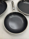 HexClad Hybrid Nonstick 7-Piece Cookware Cooking Pan Set with Lids & Wok - USED
