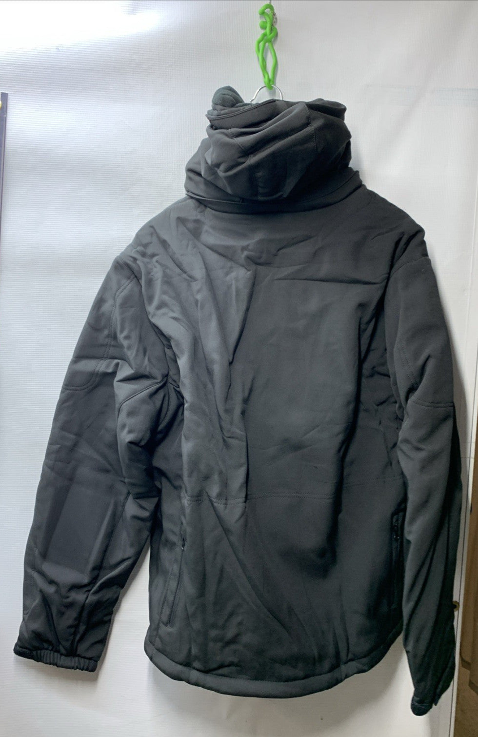 LOFINIMO Heated Jackets Hooded Black Size 2XL Long Sleeve with Heated Collar